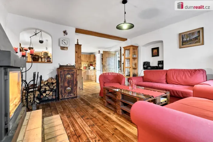 Prodej rodinného domu, Frymburk - Blatná, 90 m2
