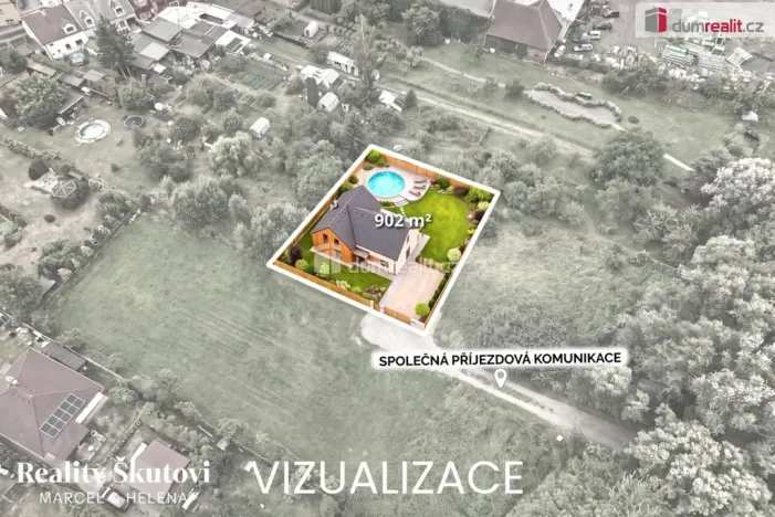 Prodej pozemku pro bydlení, Chabařovice, 902 m2