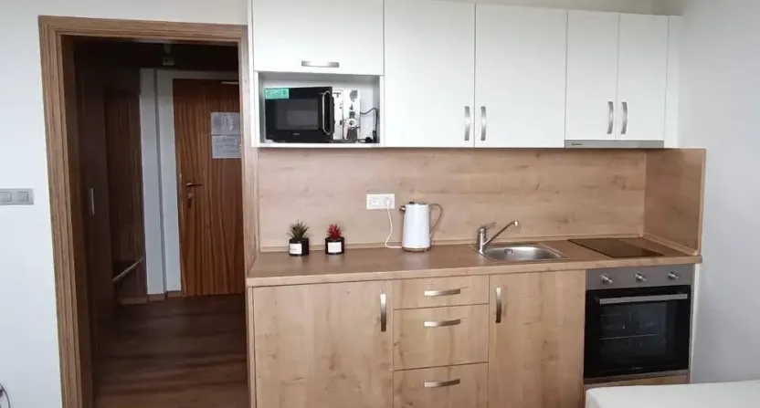 Pronájem bytu 1+kk, Praha - Suchdol, Suchdolské náměstí, 22 m2