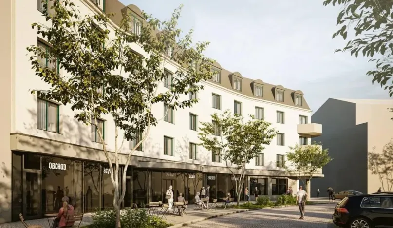 Pronájem bytu 1+kk, Praha - Suchdol, Suchdolské náměstí, 22 m2