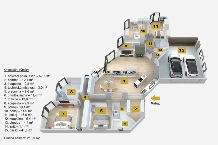 Prodej rodinného domu, Trnová, 214 m2