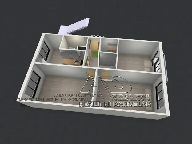 Prodej bytu 3+1, České Budějovice, 80 m2