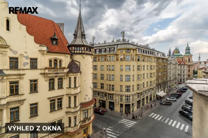 Pronájem bytu 2+kk, Praha - Staré Město, Kaprova, 58 m2