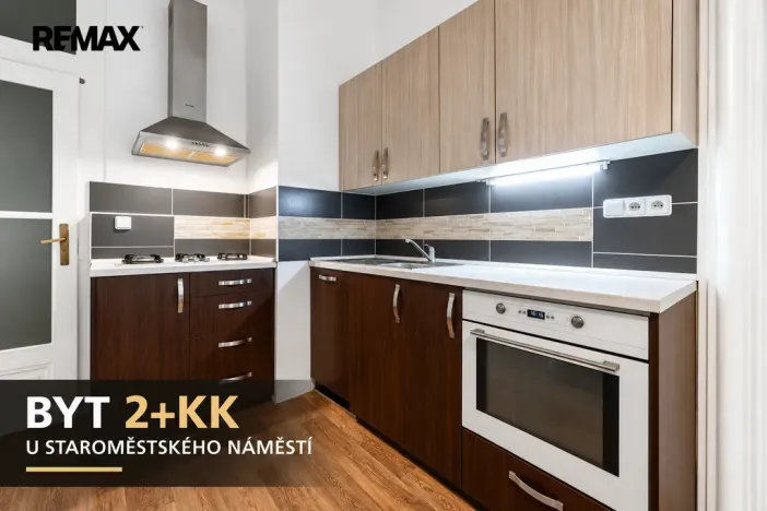 Pronájem bytu 2+kk, Praha - Staré Město, Kaprova, 58 m2