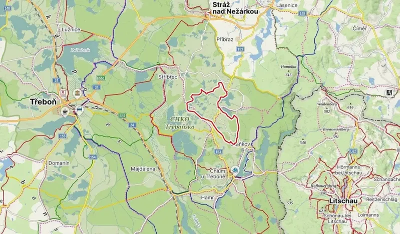 Prodej pole, Chlum u Třeboně - Žíteč, 312 m2
