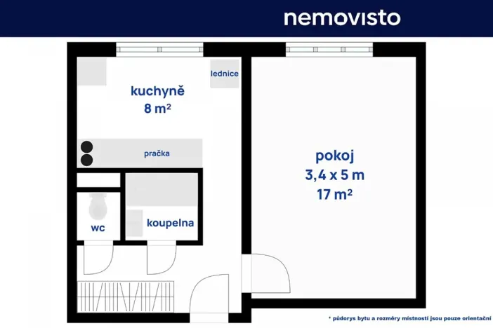 Pronájem bytu 1+1, Ostrava, Bohumínská, 35 m2