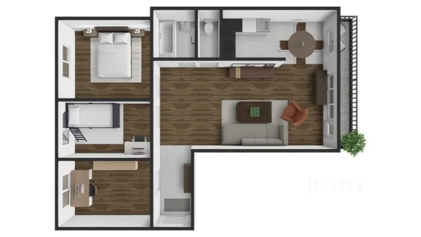 Prodej bytu 4+kk, Kamenice, Sídliště II, 77 m2