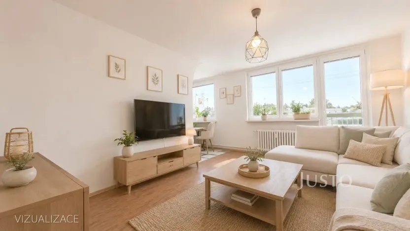 Prodej bytu 4+kk, Kamenice, Sídliště II, 77 m2