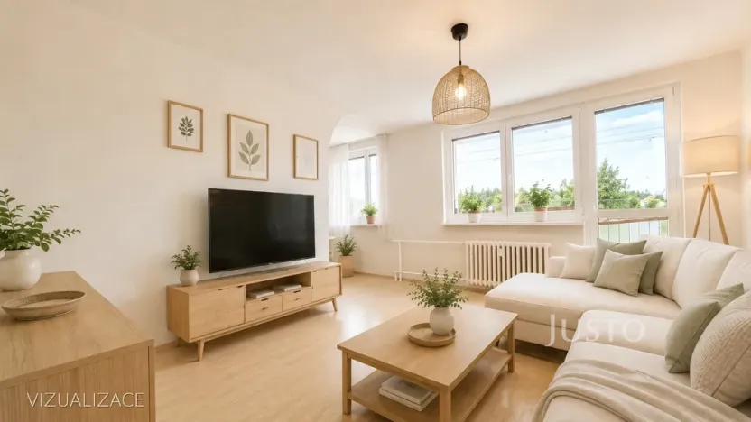 Prodej bytu 4+kk, Kamenice, Sídliště II, 77 m2