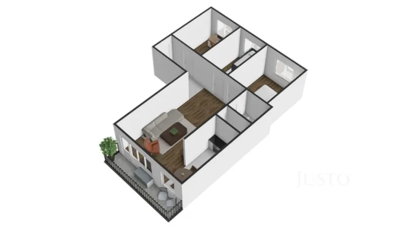 Prodej bytu 4+kk, Kamenice, Sídliště II, 77 m2