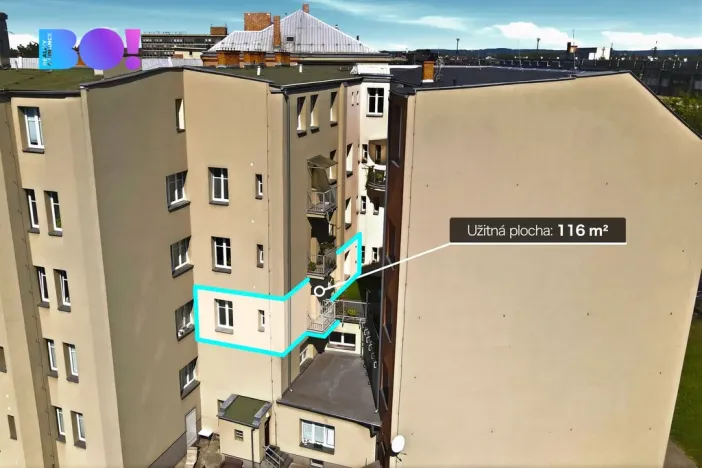 Prodej bytu 4+1, Ostrava, Sovova, 116 m2
