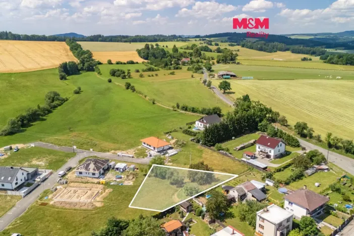 Prodej pozemku pro bydlení, Kasejovice, 1234 m2