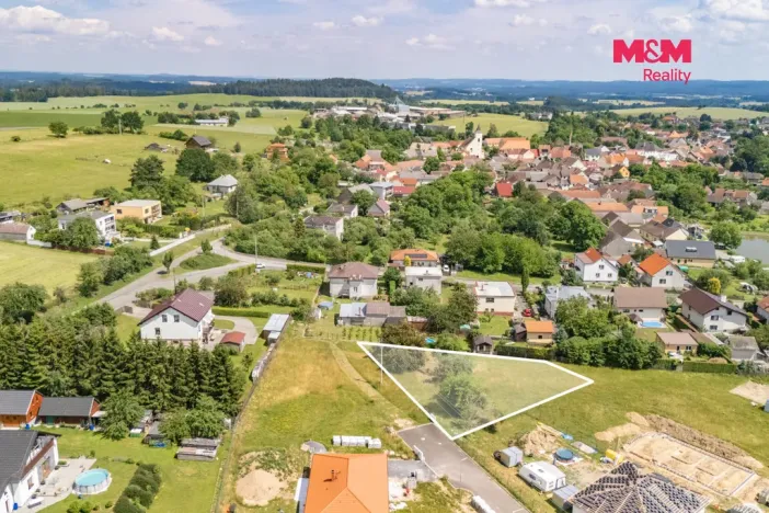 Prodej pozemku pro bydlení, Kasejovice, 1234 m2