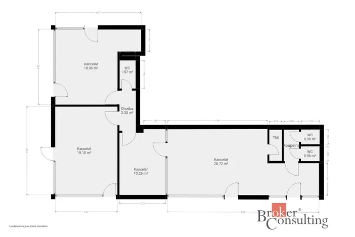 Prodej obchodního prostoru, Plzeň - Černice, Vltavínová, 86 m2