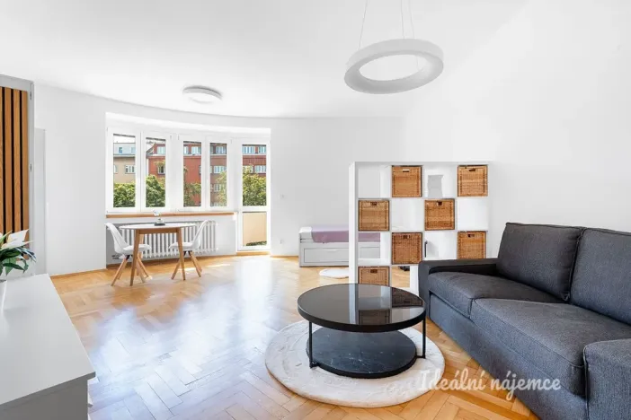Pronájem bytu 1+kk, Praha - Podolí, Na dolinách, 39 m2
