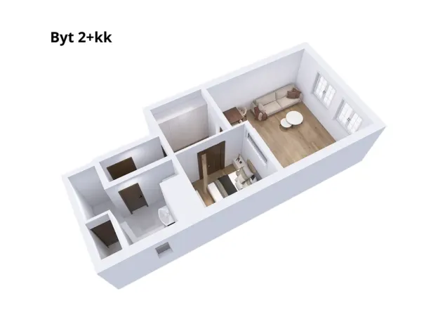 Prodej bytu 2+kk, Šternberk, Čechova, 45 m2