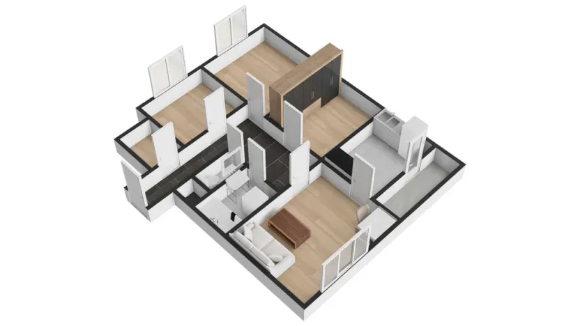 Pronájem bytu 3+1, Praha - Háje, Anežky Malé, 77 m2