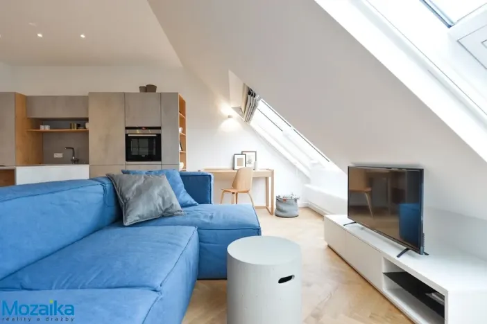 Pronájem bytu 2+kk, Praha - Žižkov, U Rajské zahrady, 61 m2