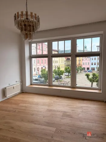 Pronájem bytu 1+kk, Broumov, Mírové náměstí, 50 m2