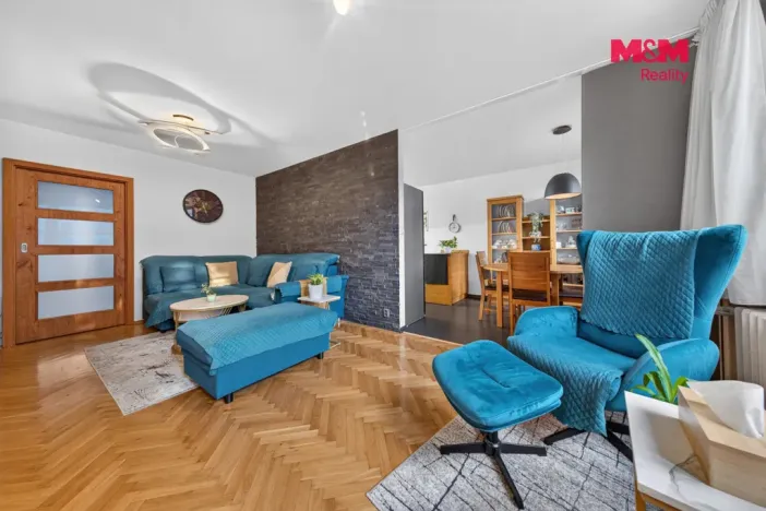 Prodej bytu 4+1, Praha - Podolí, Pujmanové, 78 m2