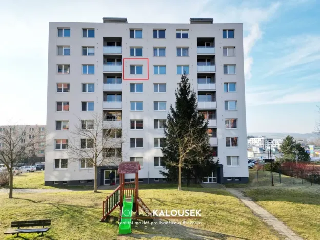 Pronájem bytu 1+1, Ivančice, Luční, 35 m2