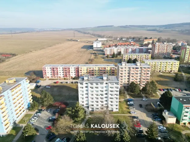 Pronájem bytu 1+1, Ivančice, Luční, 35 m2