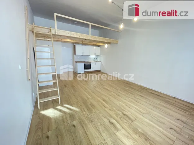 Pronájem bytu 1+kk, Praha - Smíchov, Na Valentince, 42 m2