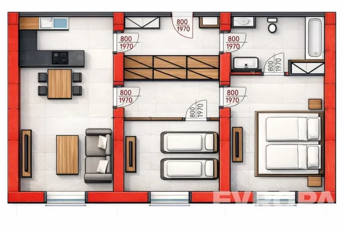 Prodej bytu 3+kk, Plzeň - Jižní Předměstí, U Borského parku, 78 m2