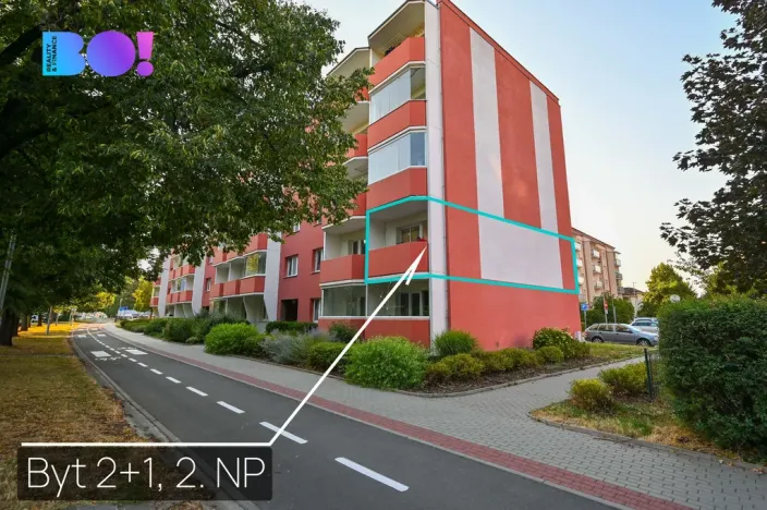 Prodej bytu 2+1, Prostějov, Okružní, 51 m2