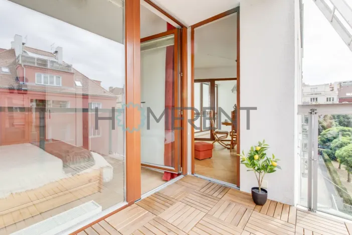 Pronájem bytu 2+kk, Praha - Podolí, Brabcova, 52 m2