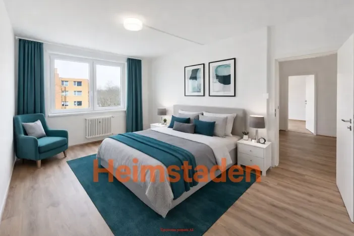 Pronájem bytu 2+1, Karviná - Nové Město, Nedbalova, 52 m2