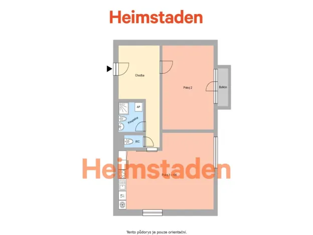Pronájem bytu 2+kk, Ostrava - Moravská Ostrava, Sokolská třída, 71 m2