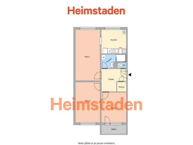 Pronájem bytu 3+1, Frýdek-Místek - Frýdek, Třanovského, 74 m2