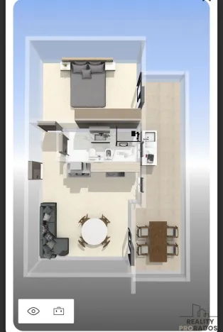Prodej bytu 2+kk, Via V. Bellini,Villa Rosa,, 42 m2