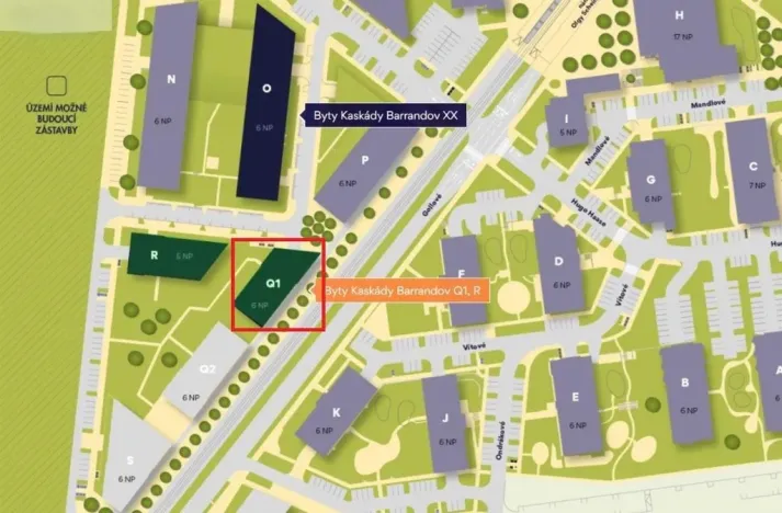 Prodej bytu 2+1, Praha - Hlubočepy, Gollové, 51 m2
