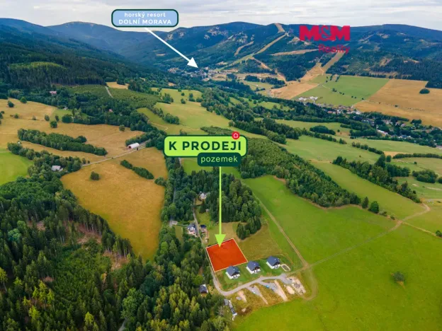 Prodej pozemku pro bydlení, Králíky - Horní Lipka, 1905 m2