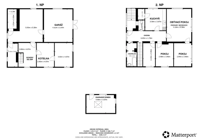 Prodej rodinného domu, Vápenný Podol, 190 m2