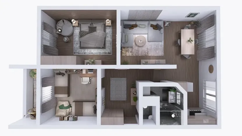 Prodej bytu 3+1, Břidličná, Dlouhá, 75 m2