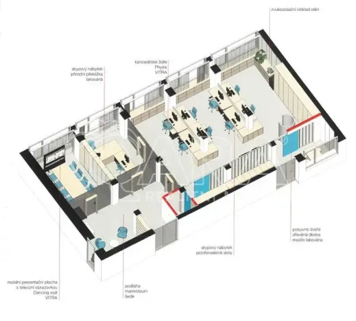 Pronájem obchodního prostoru, Praha - Žižkov, Jeseniova, 240 m2