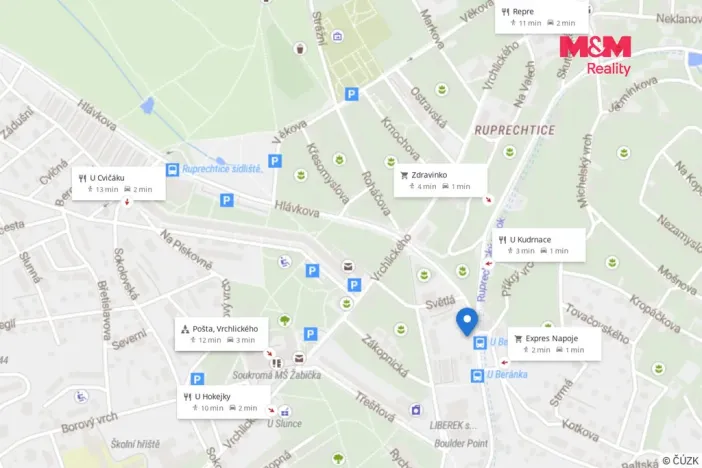 Prodej bytu 2+kk, Liberec, Ruprechtická, 100 m2