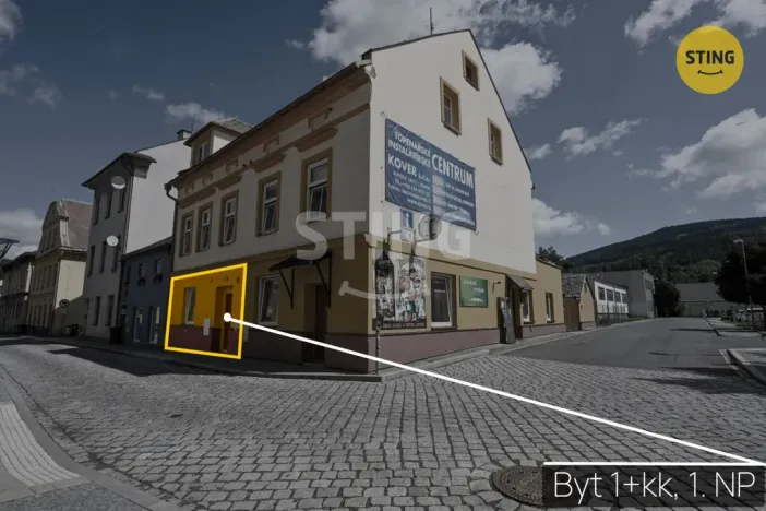 Prodej bytu 1+kk, Jeseník, Školní, 52 m2