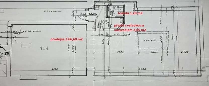 Pronájem obchodního prostoru, Trutnov, Havlíčkova, 80 m2