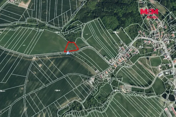 Prodej pole, Žlebské Chvalovice, 10056 m2