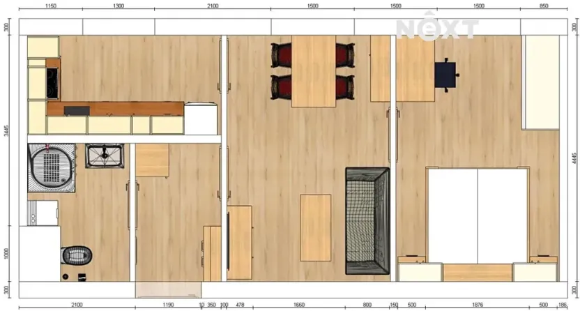 Prodej bytu 2+1, Praha - Písnice, Libušská, 42 m2