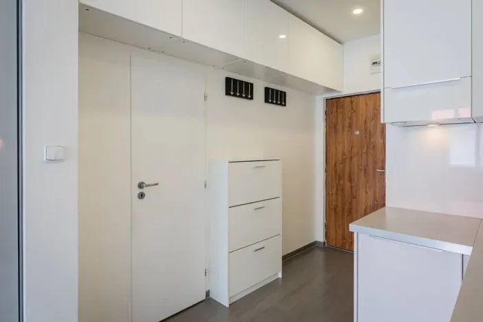 Pronájem bytu 1+kk, Praha - Karlín, Peckova, 34 m2