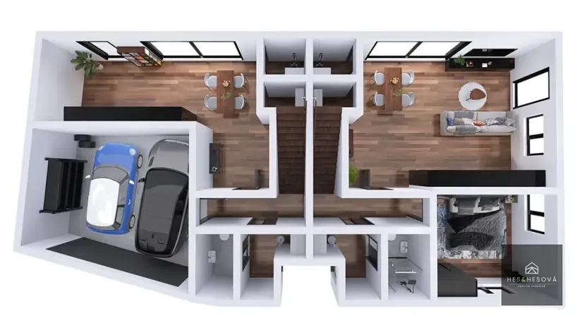 Prodej bytu 4+kk, Vysoký Újezd, V Chaloupkách, 146 m2