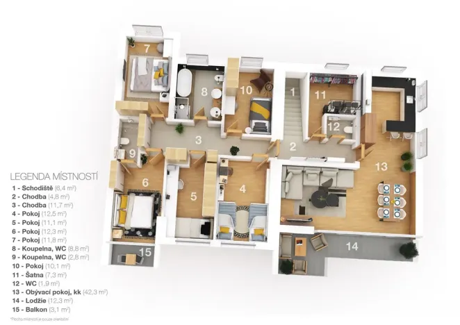 Prodej bytu 6+kk a větší, Pec pod Sněžkou, 166 m2