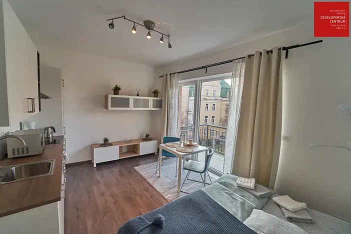 Pronájem bytu 1+kk, Mariánské Lázně, Dvořákova, 25 m2