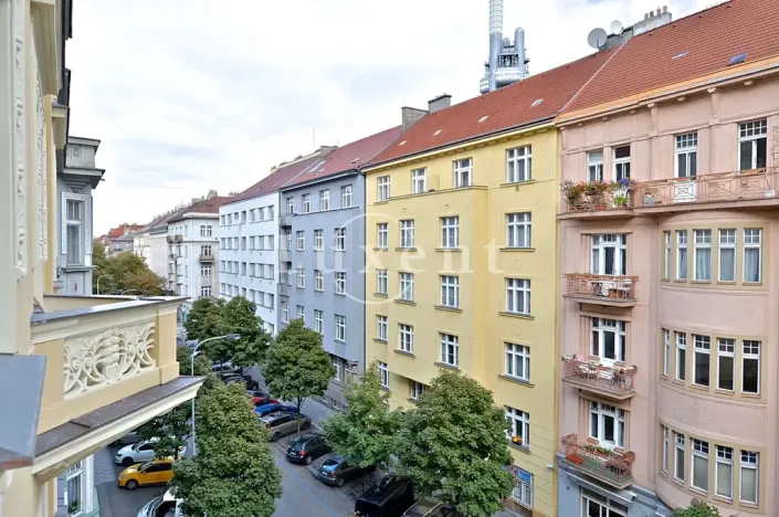 Pronájem bytu 2+kk, Praha - Vinohrady, náměstí Jiřího z Poděbrad, 56 m2