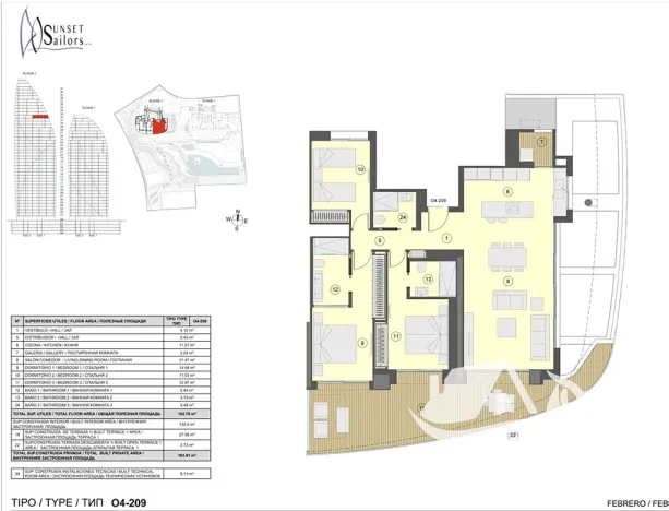 Prodej bytu 4+kk, Benidorm, Španělsko, 147 m2